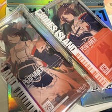 Arknights Perfumer Pass Verification Collectible Card Brand  80s Style