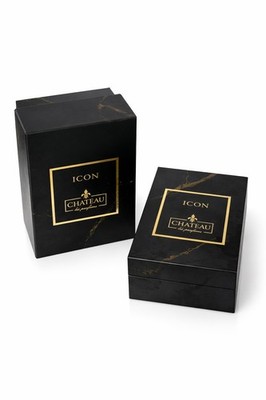 ICON Extrait De Parfum Luxury Niche Fragrance Chateau Gold Bottle w/ Box RARE
