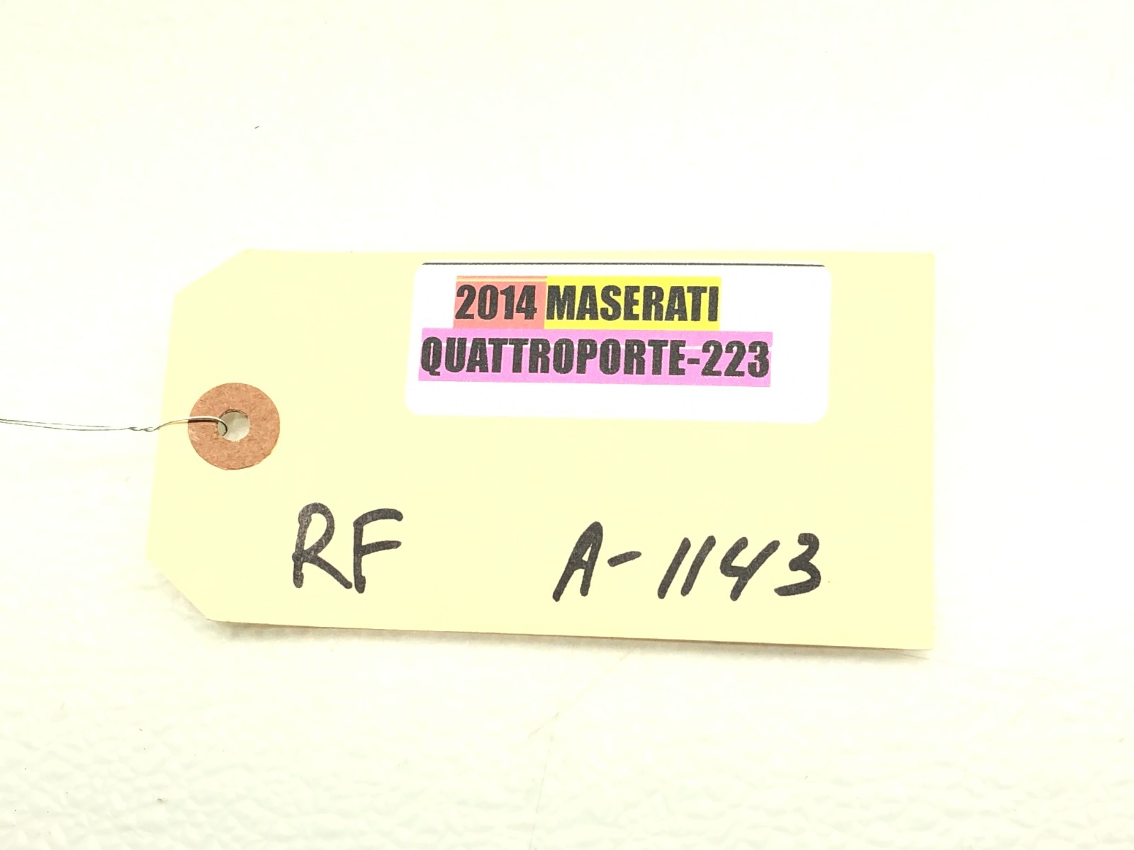 2014-2023 MASERATI QUATTROPORTE RIGHT PASSENGER FRONT DASH AIRBAG AIR BAG OEM.