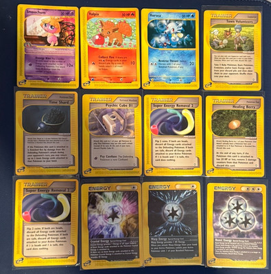 Pokemon Non-Holo Aquapolis 2003 E-Series Bundle 147/147 85/147 116/147 61/147