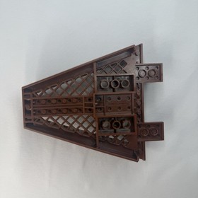 LEGO Lot of 2 - 47988 Boat Bow Top 14x12 & 48000 Deck Brick 16x16x1 - Red. Brown