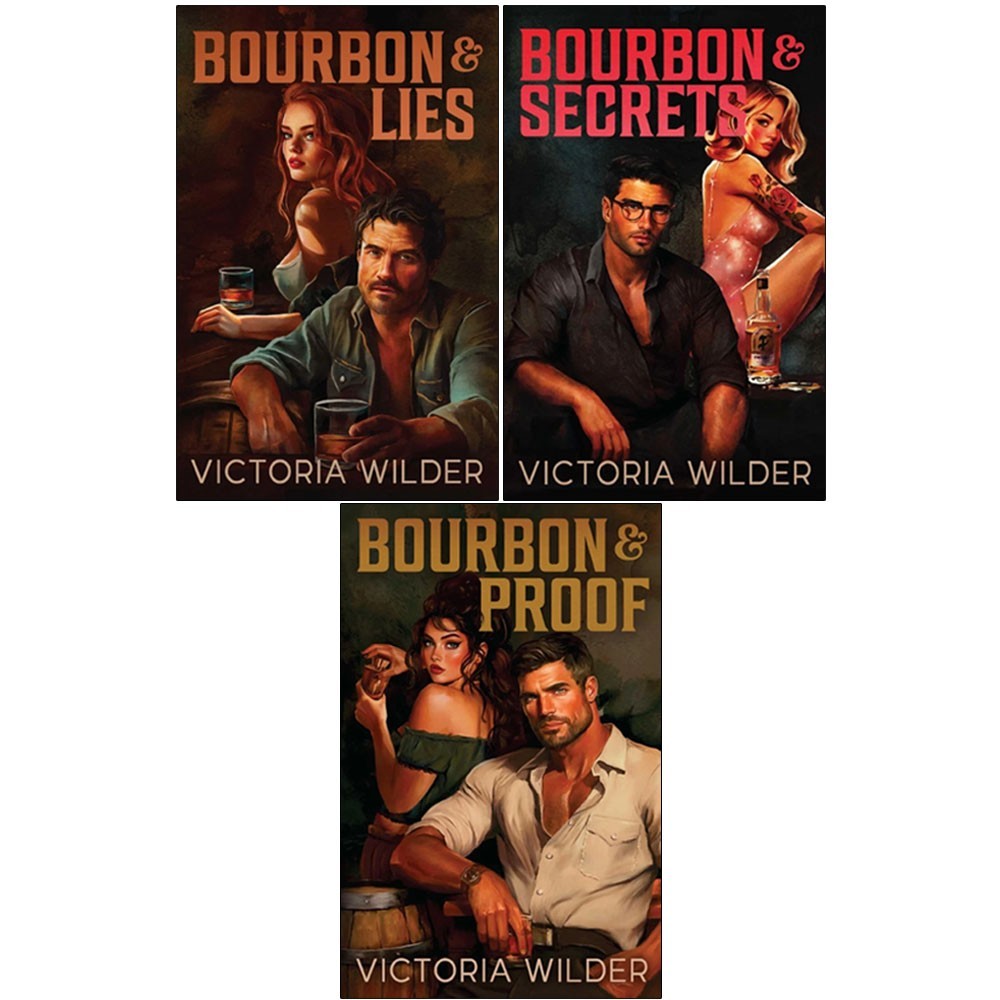 Bourbon Boys Series by Victoria Wilder 3 Books Collection Set Proof,Secrets,Lies