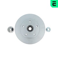 2X Bremsscheibe Optimal 702983BS5 FüR Megane Renault M12X1.5 4 B9A K9A LVA Tce