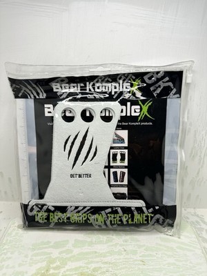 Bear KompleX 3 hole hand grips great for CrossFit, Gymnastics Weightlifting Larg
