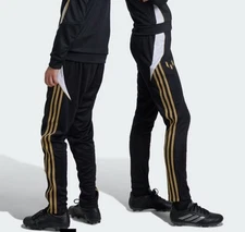 Adidas Kids MESSI TRAINING PANTS IZ2994 In Black Size XL New