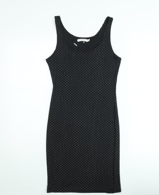 Vera & Lucy Bodycon-Kleid Damen schwarz gepunktet M