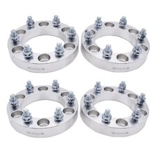 4 PCS/SET SHLPDFM Silver Wheel Spacers 4 x 30mm 6 Stud 6x139.7mm PCD Fits for...