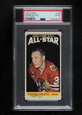 1964-65 Topps All Star Pierre Pilote #109 PSA 2 HOF 0sc3