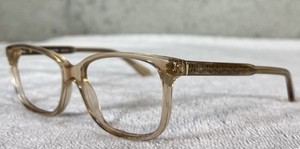 Coach Women Eyeglasses Frames HC 6143 5561 Clear Gold Square Full Rim 52-15-140