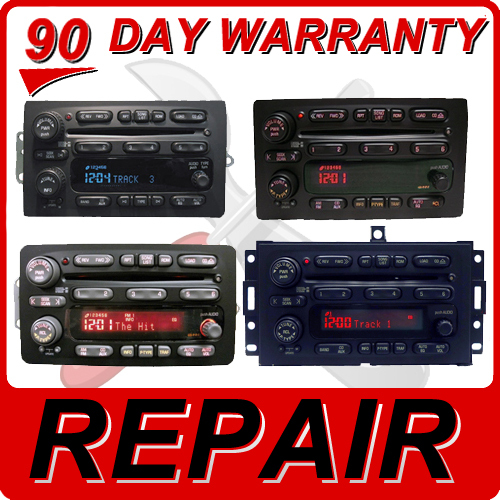 2004 05 06 Chevy Tahoe Suburban Blazer Silverado Radio 6 Disc CD Changer REPAIR