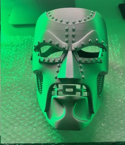 Dr Doom Mask 3D Printed - Picture 7 of 7