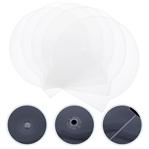 Transparent Disc Case Vcd Holder Disc Storage Case Round Disc Storage - Afbeelding 7 van 12