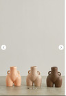 ANISSA KERMICHE Love Handles set of three mini earthenware vases