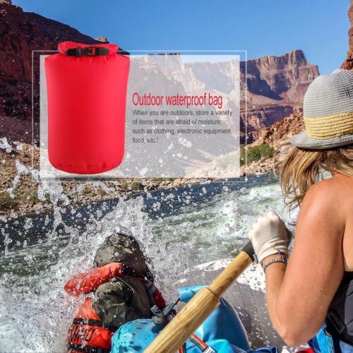 Bolsa Seca Portátil Impermeable 8/40/70L Roll Top para Rafting Barco Flotante - Imagen 5 de 14