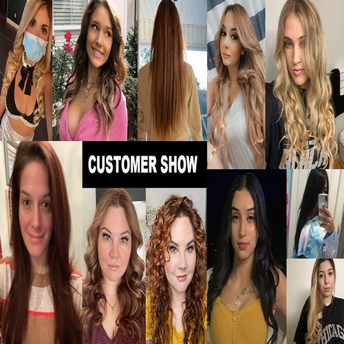 Micro Ring Beads Loop Tip Human Hair Extensions Silicone Micro Link Russian Hair - Picture 3 of 70
