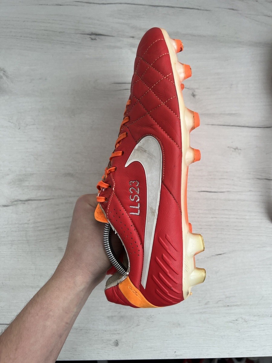 Nike Tiempo Legend FG Elite ACC Red Football Cleats Soccer Boots
