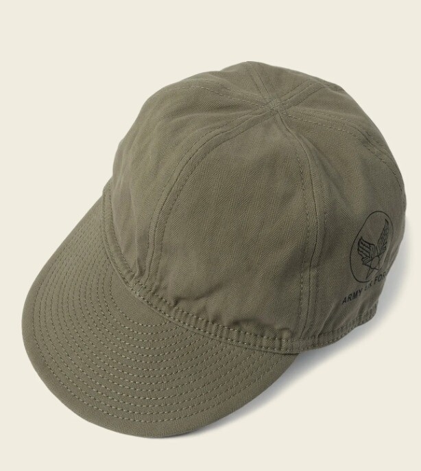 【RD_PUMA】US AAF A-3 CAP US Army USAAF A3 Mechanics Cap Airforce Wings Insignia