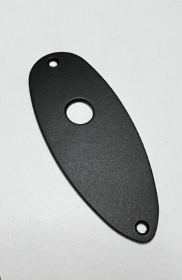 Flat Jackplate for Stratocaster Charvel Schecter  Boss Tone Black