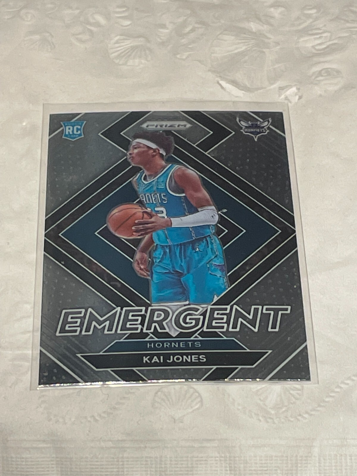 2021 Panini Prizm #1 Kai Jones Emergent Rookie RC Charlotte Hornets