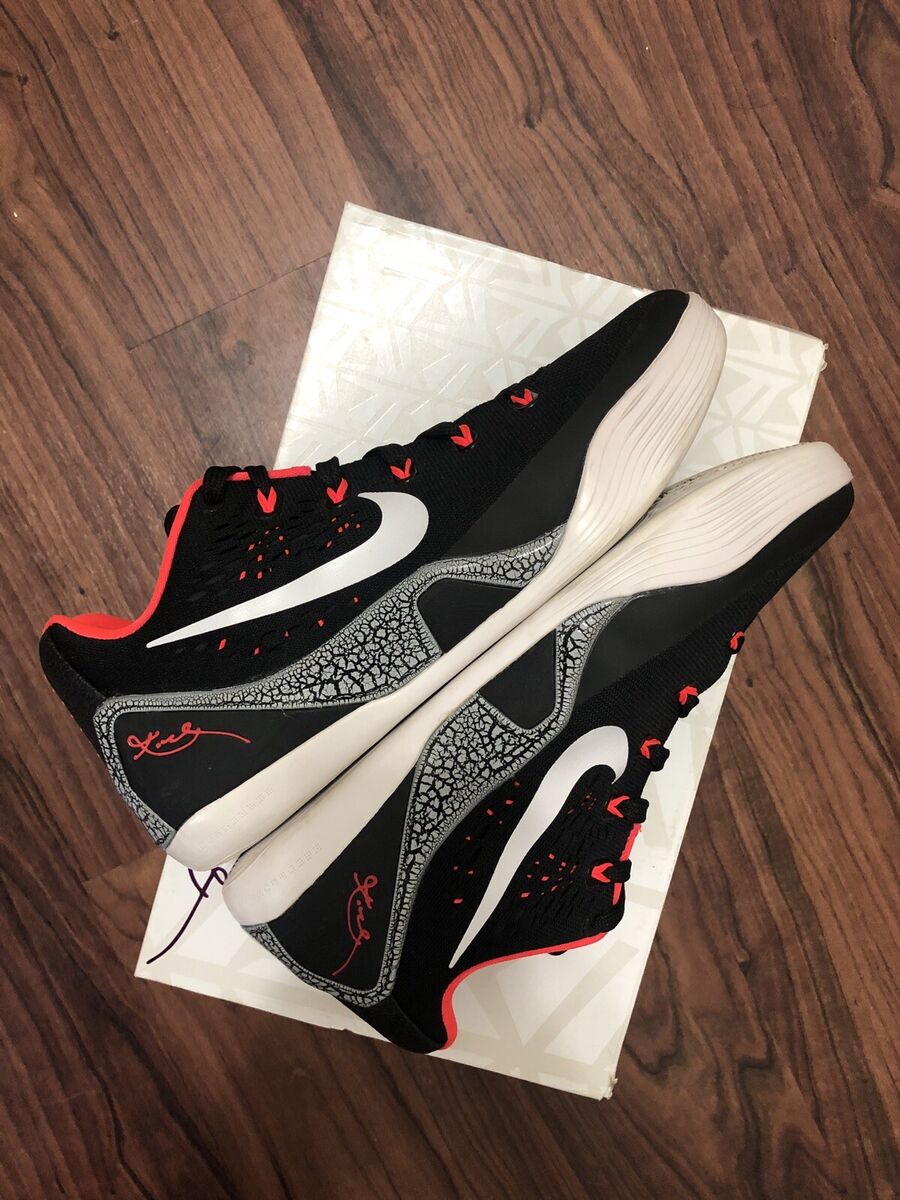 Nike Kobe 9 EM Low 'Laser Crimson' Men's 8.5 US [646701-001
