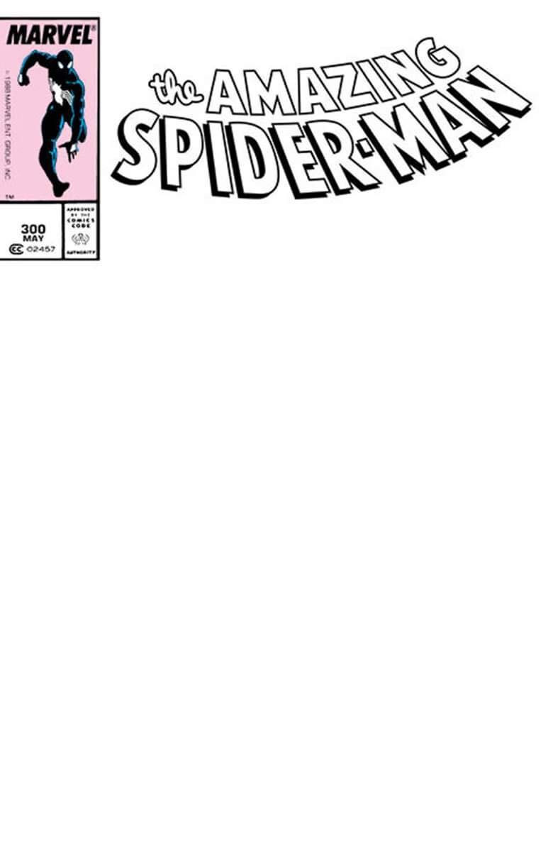 AMAZING SPIDER-MAN #300 (FACSIMILE EDITION BLANK/SKETCH VARIANT