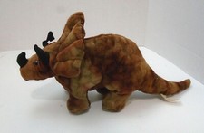 Dan Dee Collector s Choice Triceratops Dino Dinosaur Plush Stuffed Toy brown