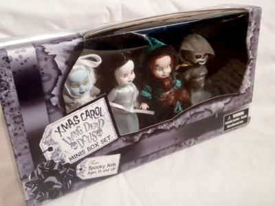 RARE Living Dead Dolls Xmas Carol Minis Box Set Sealed Rare | eBay