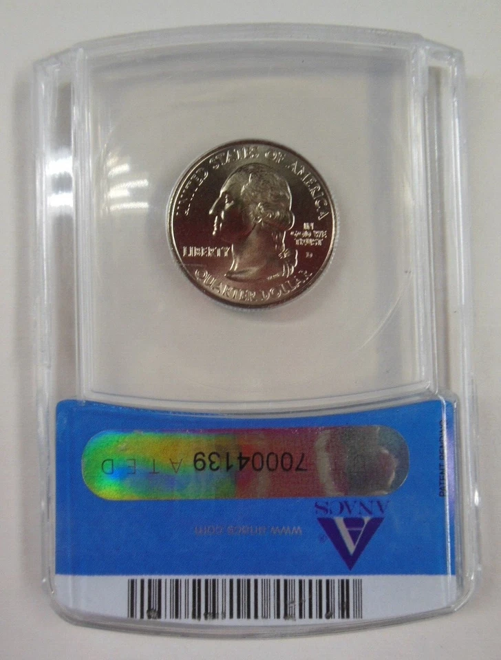 2005-D Minnesota State Washington Quarter - ANACS MS-69 Satin Finish *NICE COIN* - Image 2 of 2