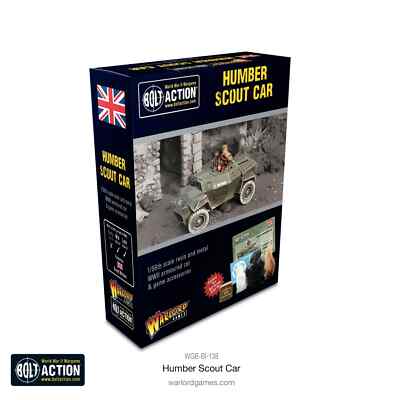 British Humber Scout Car - Brandneu - Warlord Games Bolt Action Miniaturen