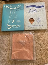Three Vintage Hose Stockings Sponsor Hosiery, Leda  Misc LOOK AT PHOTOS