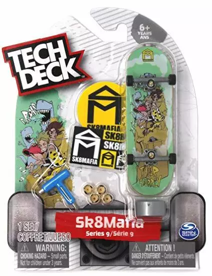 TECH DECK FINGERBOARD SKATE DE DEDO - Sk8 Mafia - JD Skate Shop