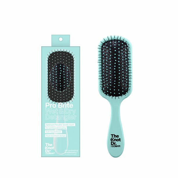 Conair The Knot Dr. Pro Brite Wet & Dry Hair Detangler Hair Brush