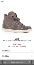 ash zest bis trainer On Website For £70 Size 37.  Worn Twice. With Box