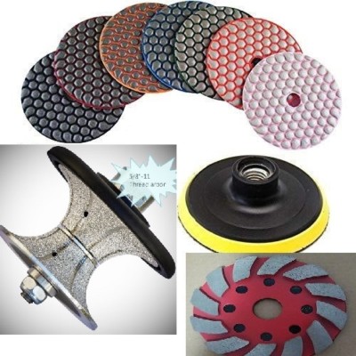 1/2'' Granite Countertop Full Bullnose 4'' Dry polishing grinding disc 29+1 marble