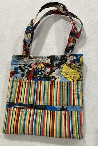 Marvel Avengers Comic Handmade Sketch Book Art Bag Handmade - Picture 3 of 6