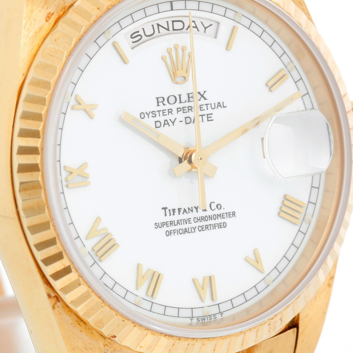 Rolex 18238 Tiffany NOS President Day-Date Tiffany Box