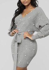 Fashion Nova Sweater Midi Dress