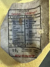 Burndy Yp27au4 Cabeloc Crimpet