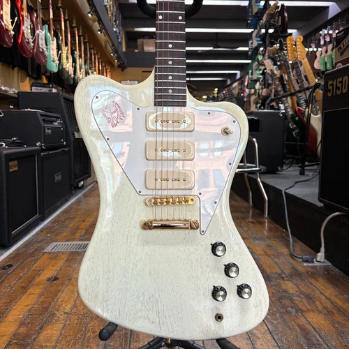 Gibson Custom Shop Non-Reverse Firebird Electric Guitar 2008 TV White w/Case