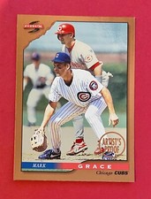 1996 Score Dugout Collection Artist's Proofs Cubs Baseball Card #A18 Mark Grace