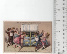 Austin Nichols & Co Superior Table Food Victorian Trade Card 3"x5" VTC-XH22