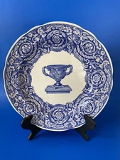 Spode Blue Room Collection Warwick Vase 10.5" Blue White China Dinner Plate