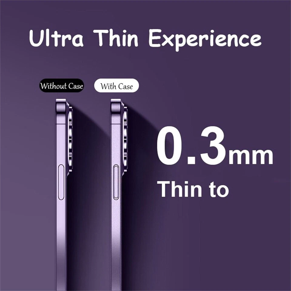 Matte Clear Case For iPhone 16 15 14 13 12 Pro Max Ultra Slim Shockproof Cover - Image 2 of 4