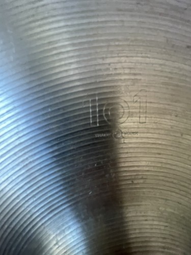Vintage Paiste 101 German Made 70s Or Early 80s High hats Cymbals - Picture 2 of 10