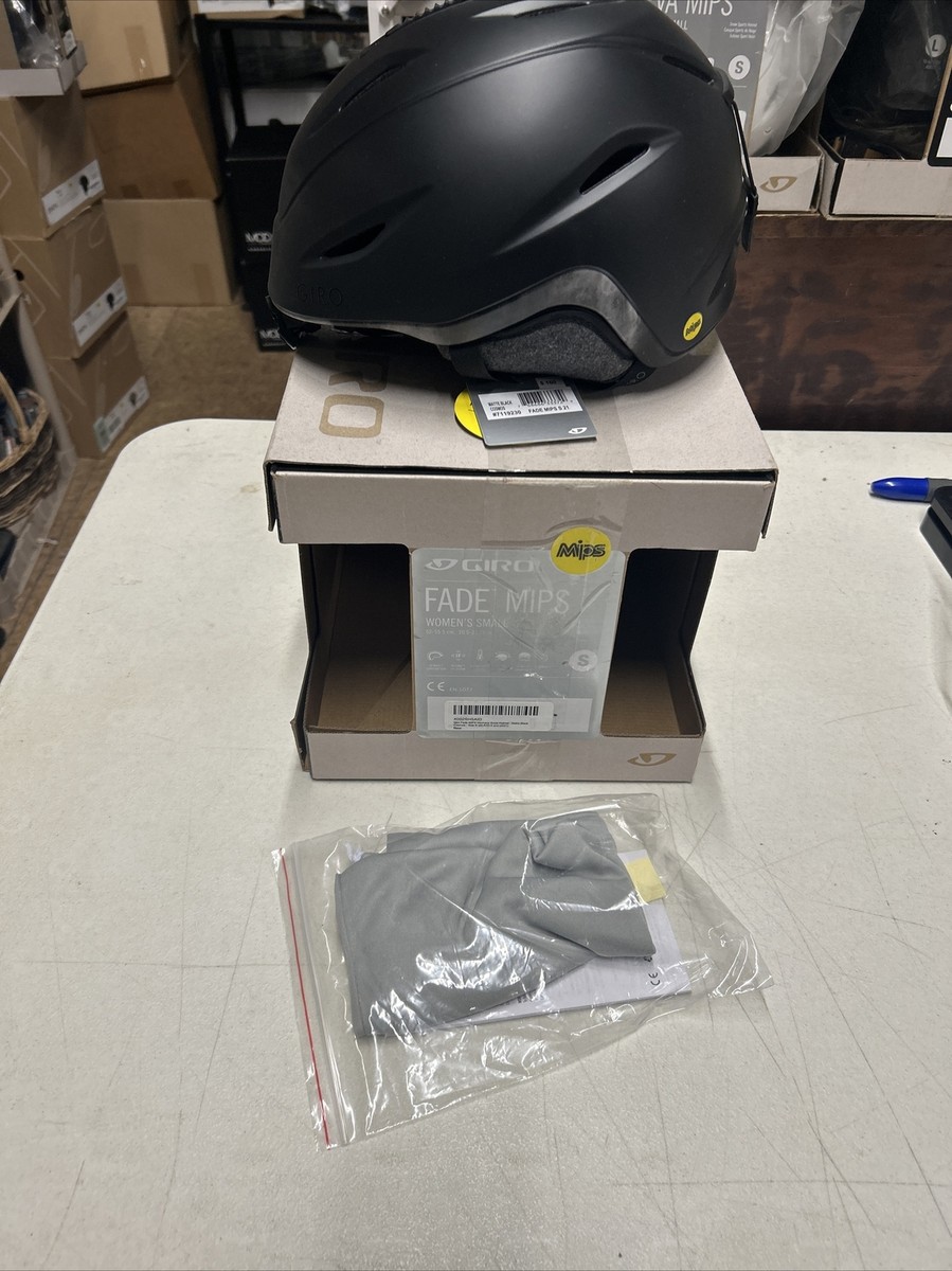 giro fade mips women's ski snowboard helmet 2018 Ceva Womens Snow Helmet/Goggle Combo - (Combo) Matte Light Mineral - Light Mineral Thirds redirecting sloshing forces Giro Fade MIPS Helmet -