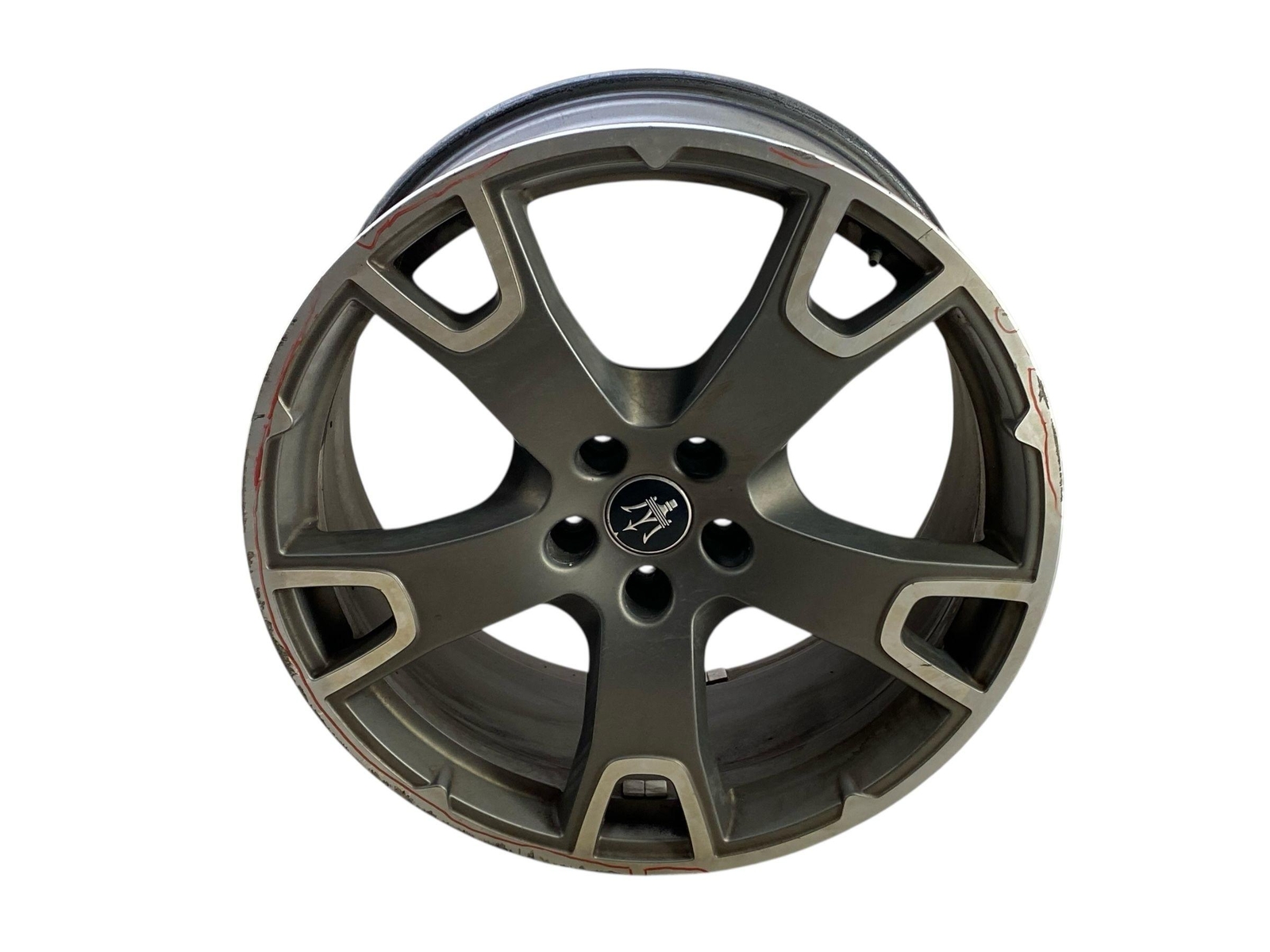 2017-2024 MASERATI LEVANTE OEM (D) 20X9 5 SPOKE WHEEL RIM 670044701 *SCRATCHED*