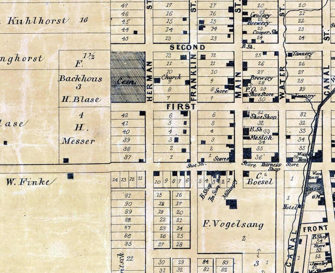 New Bremen Ohio Map