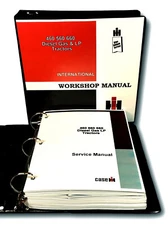 Farmall International 460 560 660 Tractor Service Manual Repair Shop Book Ih