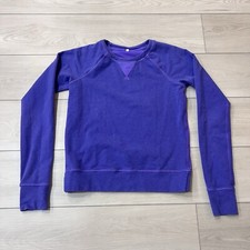 Lululemon Women's Purple Long Sleeve Crew Neck Sweater Stretch Pullover Size 2