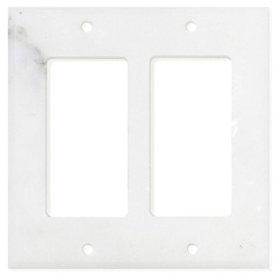Calacatta Gold (Italian Calcutta) Marble Switch Plate Covers
